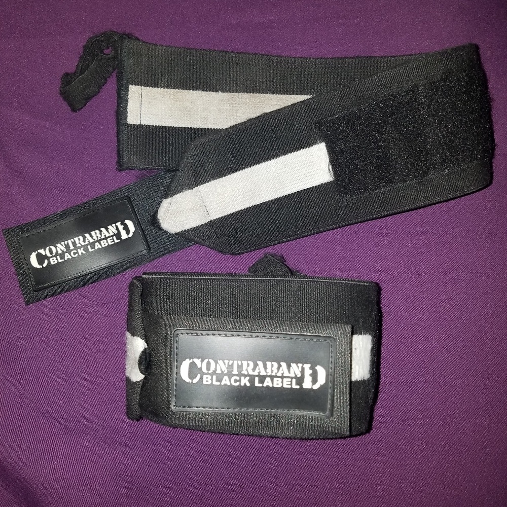 Contraband Black Label Wrist Wraps